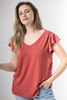 Imagen de BLUSA C/ VOLADOS EN MANGA