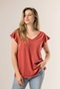 Imagen de BLUSA C/ VOLADOS EN MANGA