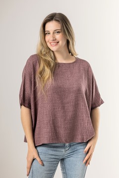 Imagen de BLUSA AMPLIA TRAMADA