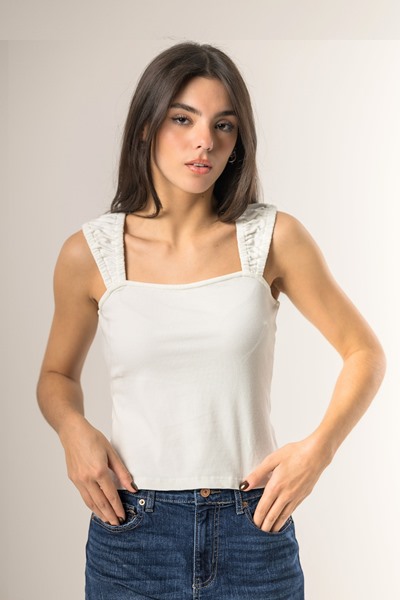 Imagen de BLUSA CON BRETEL ANCHO