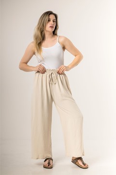 Imagen de PALAZZO CON CINTURA ELASTIZADA