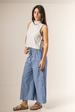 Imagen de PALAZZO C/ DISEÑO CON BOTONES