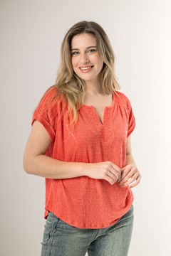 Imagen de BLUSA CON DISEÑO Y BORDADO