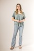 Imagen de BLUSA A RAYAS ESCOTE EN V