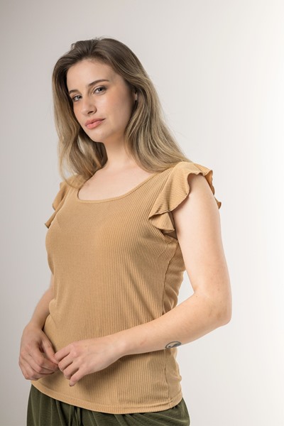 Imagen de BLUSA C/ VOLADOS