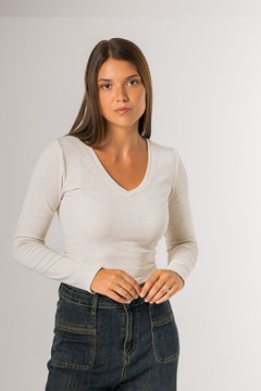 Imagen de BLUSA ESCOTE EN V