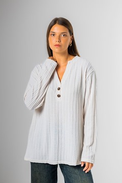 Imagen de BLUSA C/ BOTONES EN ESCOTE