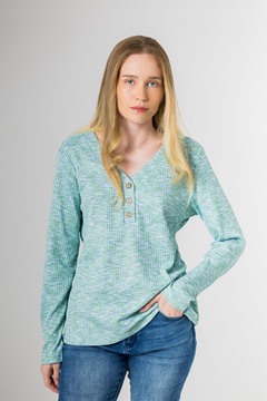 Imagen de BLUSA DE HILO CON BOTONES