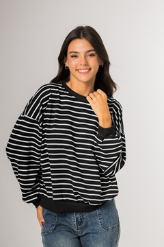 Imagen de BUZO SPORT A RAYAS