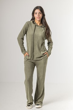 Imagen de SET BUZO CAPUCHA Y PALAZZO