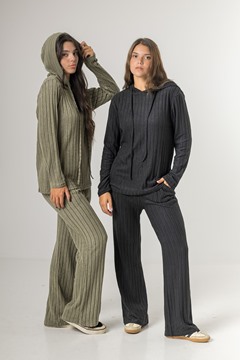 Imagen de SET BUZO CAPUCHA Y PALAZZO