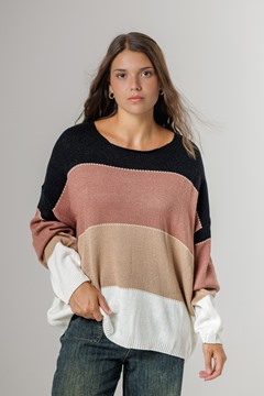 Imagen de BUZO TEJIDO PLUS A COMBINADO