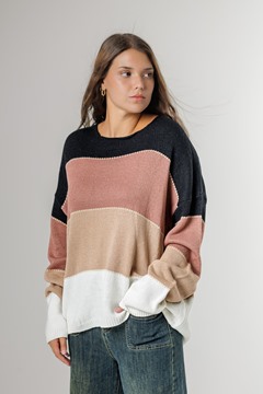 Imagen de BUZO TEJIDO PLUS A COMBINADO