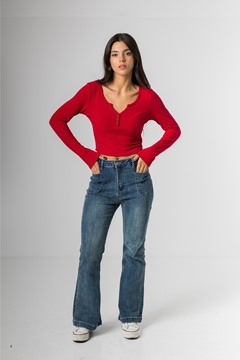 Imagen de JEAN CON DISEÑO  CON LYCRA