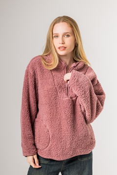 Imagen de BUZO PELUCHE C/ CIERRE