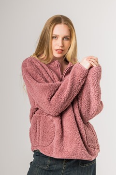 Imagen de BUZO PELUCHE C/ CIERRE