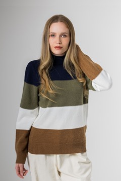 Imagen de BUZO TEJIDO COMBINADO