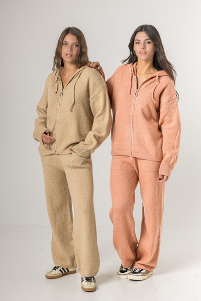 Imagen de SET CAMPERA TEJIDA C/ PALAZZO