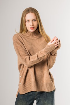 Imagen de BUZO TEJIDO C/ DISEÑO Y BOTONES