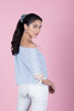 Imagen de BLUSA RAYADA C/ ENCAJE