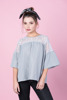 Imagen de BLUSA AMPLIA C/ TRANSPARENCIAS