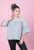 Imagen de BLUSA AMPLIA C/ TRANSPARENCIAS