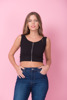 Imagen de CROP TOP C/ CIERRE DELANTERO