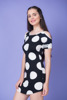 Imagen de VESTIDO M/C A LUNARES