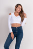 Imagen de CROP TOP DISEÑO EN ESCOTE