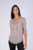 Imagen de BLUSA C/ ESCOTE ACORDONADO