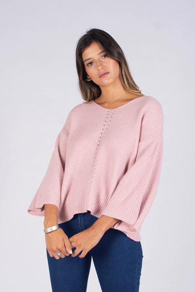 Imagen de BUZO TEJIDO ESCOTE EN V