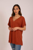 Imagen de BLUSA C/ ESCOTE ACORDONADO