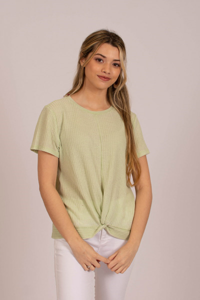 Imagen de BLUSA  MORLEY C/ DISEÑO EN TERMINACIÓN