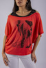 Imagen de REMERA SUPERPUESTA C/ ESTAMPA