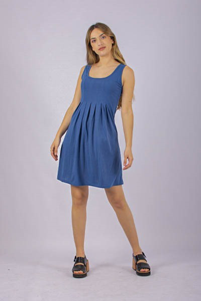 Imagen de VESTIDO LISO S/MANGA
