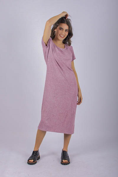 Imagen de VESTIDO  LARGO ESCOTE REDONDO