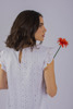 Imagen de BLUSA MANGA C/ VOLADO