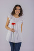 Imagen de BLUSA MANGA C/ VOLADO