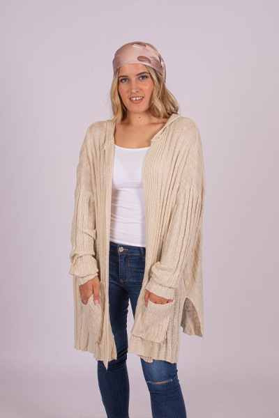 Imagen de SACO ABIERTO CON CAPUCHA