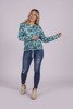 Imagen de BLUSA C/ DISEÑO  BATIK ANUDADA