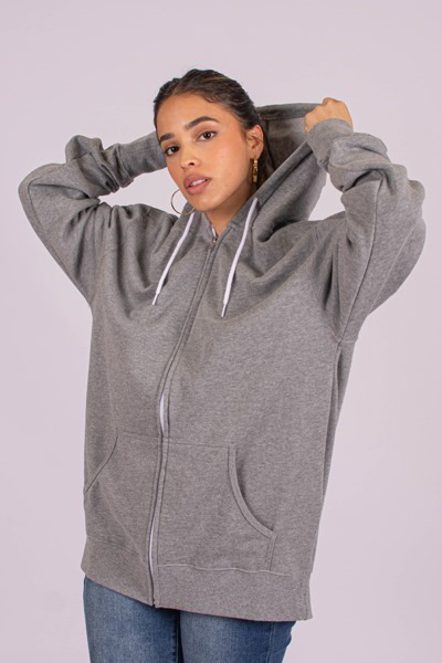 Imagen de CAMPERA JOGGING C/ CAPUCHA C/ FELPA