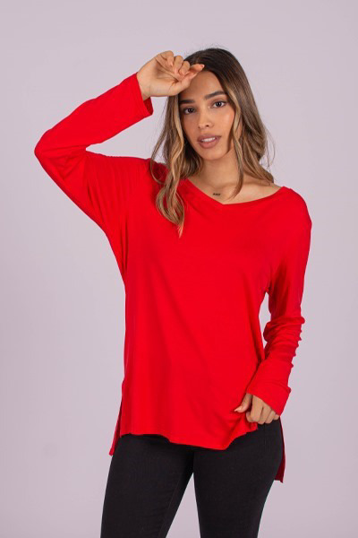 Imagen de BLUSA ESCOTE EN V