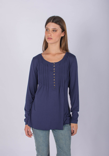 Imagen de BLUSA C/ BOTONES EN ESCOTE