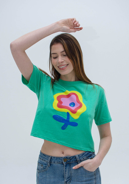 Imagen de CROP TOP C/ ESTAMPADO