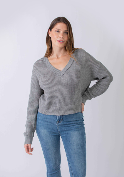 Imagen de BUZO TEJIDO ESCOT EN V