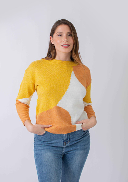 Imagen de BUZO TEJDO CON DISEÑO