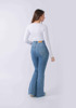 Imagen de JEAN WIDE LEG C/ DISEÑO C/ LYCRA
