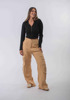 Imagen de PANT WIDE LEG CARGO C/ DISEÑO