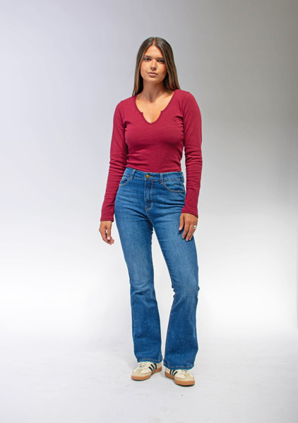 Imagen de JEAN WIDE LEG C/ LYCRA