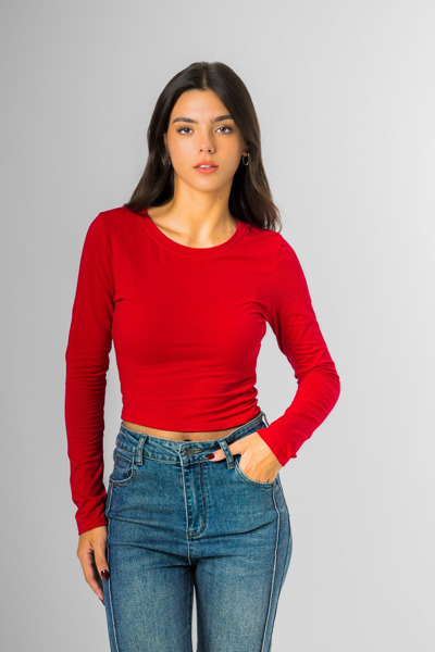 Imagen de BLUSA ESCOTE A LA BASE